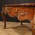 Writing desk in inlaid wood in Napoleon III style