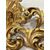 Specchiera lignea intagliata dorata . Toscana inizio XIX secolo 