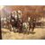 Dipinto con carrozza,  cavalli e figure a Parigi, Dell'Ottocento