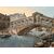 Aquarello/Guache "Ponte di Rialto" dell'Ottocento