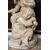Scultura antica in alabastro raffigurante i figli mendicanti attribuita a"Antonio Frilli". Firenze XIX secolo.