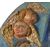 Madonna con Bambino, tondo in terracotta policroma del XX° secolo