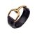 GUCCI Bracciale Vintage in Pelle Col. Marrone