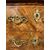 Commode sauteuse de forme galbée en bois de placage Epoque Louis XV