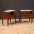 Elegant pair of bedside tables with onyx top from the 70s