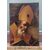 Frammento olio su tela raffigurante Santo, Epoca '600