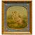 Set di tre dipinti antichi "Putti con strumenti musicali e scientifici" per la Manifattura di Aubusson - O/1132-1133-1134