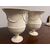 Antichi  vasi in ceramica smaltata XIX sec Vittoriani. Altezza cm 26 diametro 21 cm 