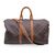 LOUIS VUITTON Borsa da Viaggio in Tela Col. Marrone Keepall L