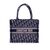 CHRISTIAN DIOR Borsa Shopper in Tela Col. Blu Book Tote S