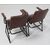 BBPR Lacquered Wood and Iron Rod Living Room Set for Michelin Sport Club, D.A.M.I., 1930s, Set of 12