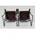BBPR Lacquered Wood and Iron Rod Living Room Set for Michelin Sport Club, D.A.M.I., 1930s, Set of 12