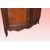Angoliera francese con alzata in legno rovere e olmo stile Provenzale del 1800