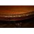 Tavolo ovale allungabile francese del 1800 stile Luigi Filippo con Grifoni
