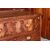 Cassettone Inglese del 1800 stile Vittoriano in legno di Mogano e Piuma di Mogano