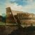 XIX secolo,Veduta del Campidoglio e del  Colosseo e dell’Arco di Costantino