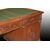 Scrivania ministeriale francese del 1800 in legno di mogano con cassetti