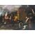 Matteo Ghidoni dei Pitocchi - Coppia di scene con viandanti dipinti ad olio su tela 