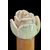 Bastone con pomolo in avorio raffigurante una rosa.