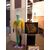 Manichino antico (portava una armatura giapponese) modificato dall'artista ferrarese GIANNI CELATI. Colori Acrilici su stoffa e legno 2008 - h 170 cm