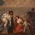 Antico dipinto italiano La morte di Poppea del XVIII secolo