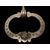 Battiporta in ferro forgiato ed inciso XVII secolo 