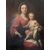 Madonna con Bambino – Dipinto olio su tela fine XVIII secolo