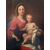 Madonna con Bambino – Dipinto olio su tela fine XVIII secolo