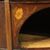 English dressing table in inlaid wood from 20th century