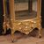 Elegant 19th century rocaille style gilded Italian showcase