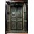 ptn189 Indian lacquered door with frame, max cm 160 xh 222 cm     
