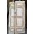 PTL668 - Porta Antica in legno laccato, epoca '700, mis. cm L 104 x H 210