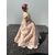 &#39;half doll&#39; porcelain powder cover with a lady figure. France or Germany.     