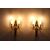 Coppia di applique in bronzo 4 luci nello stile Retour d’Egypte PREZZO TRATTABILE 
