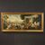Italian painting landscape with still life from the 20th century