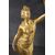 sculture in bronzo dorato su base di alabastro PREZZO TRATTABILE