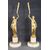 sculture in bronzo dorato su base di alabastro PREZZO TRATTABILE