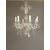 Lampadario stile Maria Antonietta