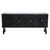 Credenza quattro ante in pergamena nera