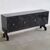 Credenza quattro ante in pergamena nera