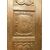 Ptn705 Piedmontese walnut door, period &#39;700, cm264 x 177 x 6     