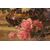 Roses Painting in a Deco Wooden Frame     