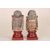 Coppia sculture in legno policromo - O/5544 - O/7728