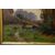 &quot;River with boat&quot; painting     