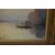 &quot;River with boat&quot; painting     