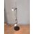 LAMPADA DA TERRA CON FARETTI CON LUCE E ALTEZZA REGOLABILE ANNI 60/70 VINTAGE