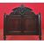Rosewood bed one and a half square