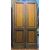 PTL671 - Porta antica in legno laccato, misura cm L 131 x H 265