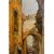 Italian ceramic panel painted with Ligurian landscape     