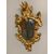 Antica specchiera foglia Oro Italia centrale epoca  XVIII sec. Mis 86 x 54